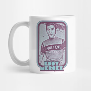 Eddy Merckx / Retro Cycling Fan Art Design Mug